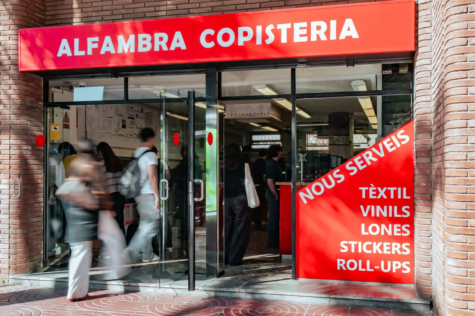 Fachada exterior de Alfambra Copisteria