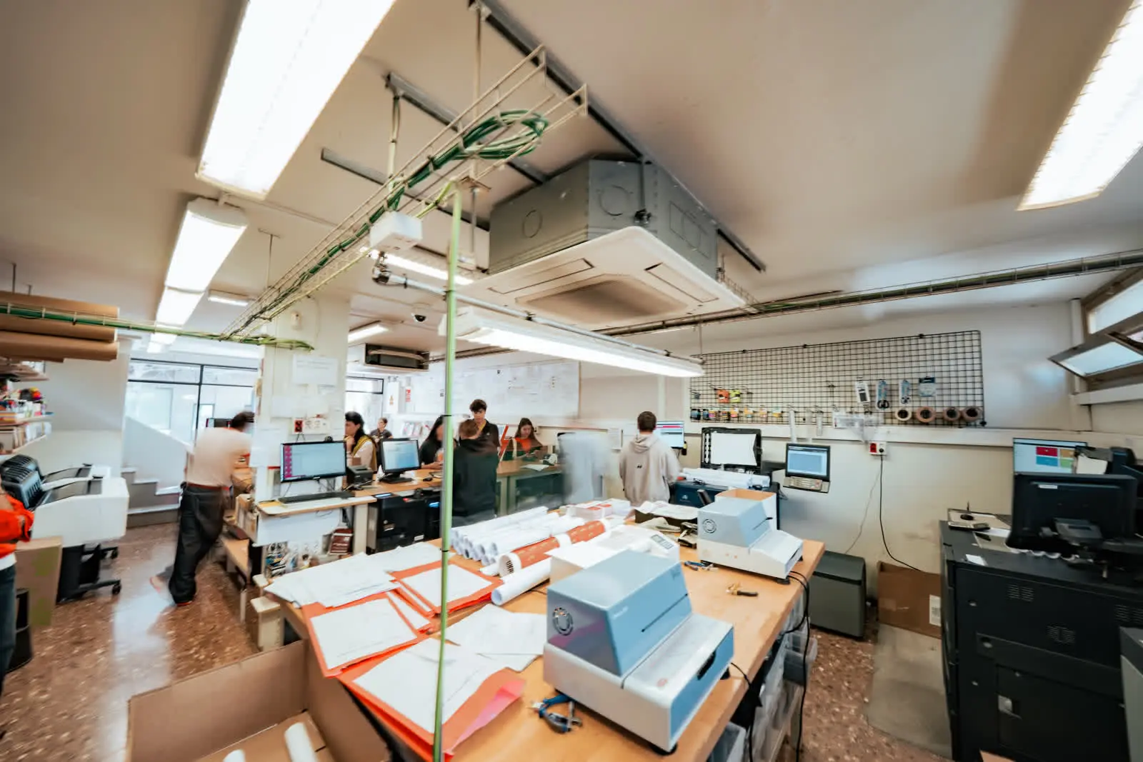 Taller de producción de Alfambra